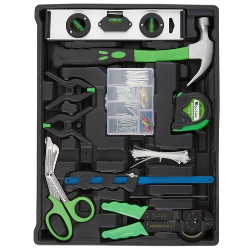 Caisse à Outils Gérard En Plastique Noir