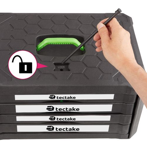 Caisse à Outils Gérard En Plastique Noir