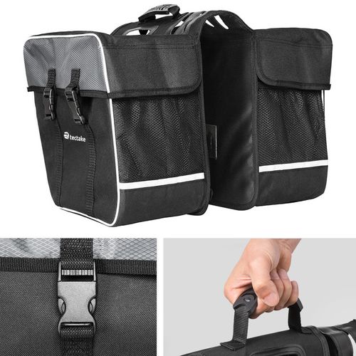 1 Sachoche De Vélo Georges En Polyester Noir