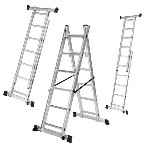 échafaudage Plateforme Multifonctions En Aluminium Argent