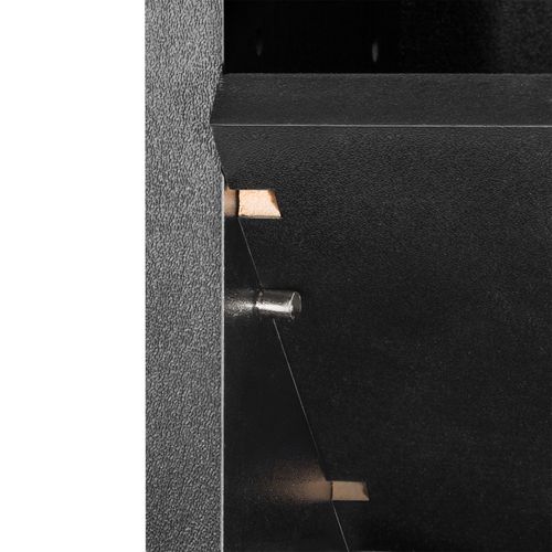 étagère Dvd Cd Juliane En Bois Mdf Noir
