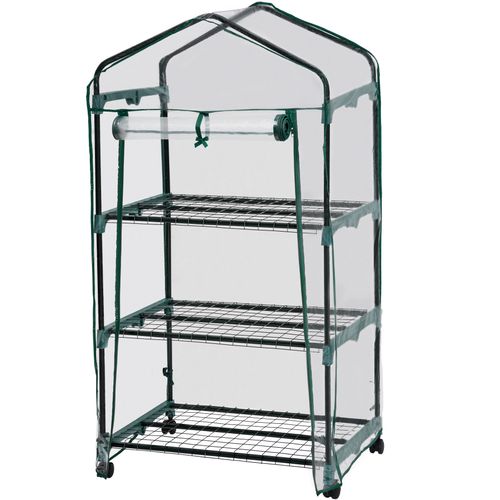 Serre De Balcon En Plastique Blanc Transparent