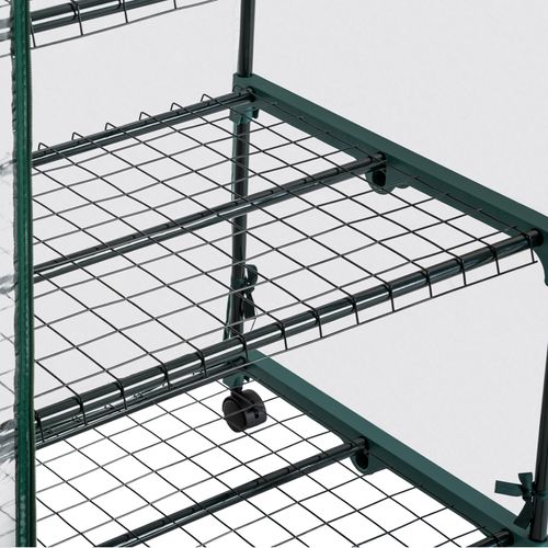 Serre De Balcon En Plastique Blanc Transparent