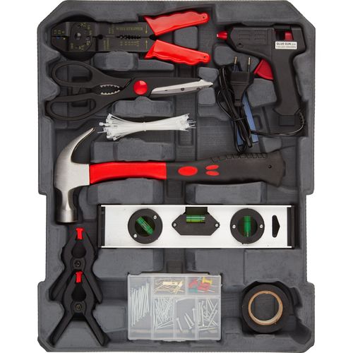 Caisse à Outils Alfons En Aluminium Noir