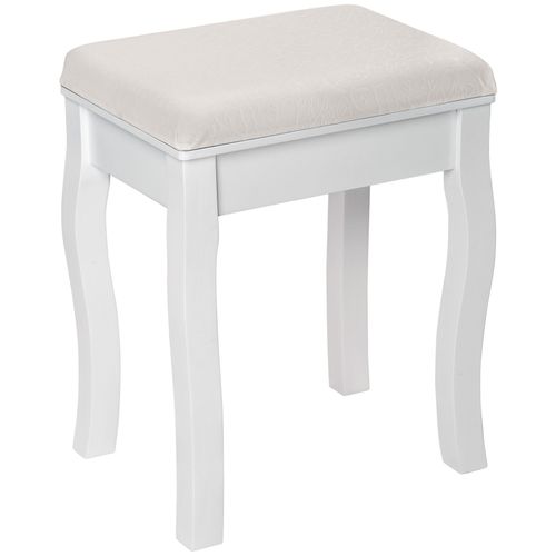 Coiffeuse Almina Blanche Avec Tabouret - VICCO - Table De Maquillage