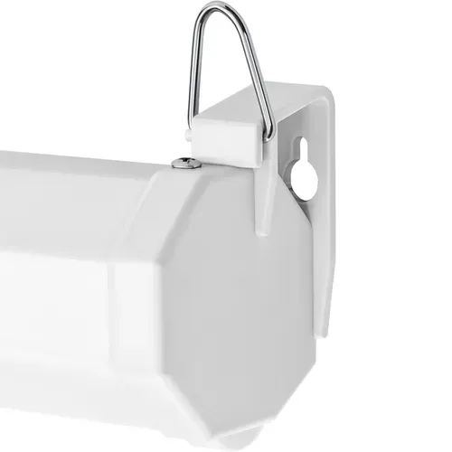 écran De Projection Extensible Mural En Polyester Blanc