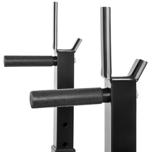 Banc De Musculation D'haltères Pour Abdominaux Pliable En Acier Noir