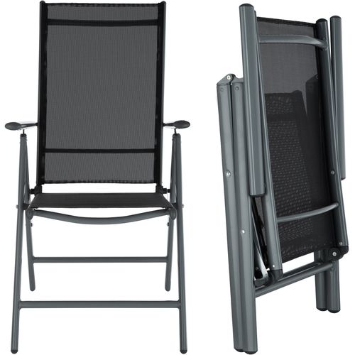 Salon De Jardin Gris Anthracite  189 X 90 X 72.7 Cm