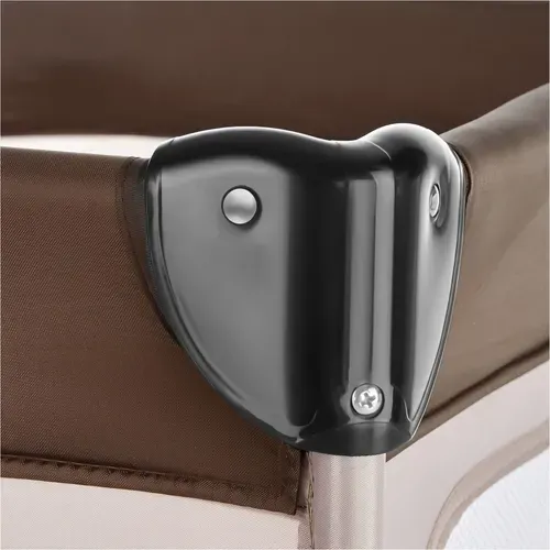 1 Lit De Voyage Pour Enfants Peu Encombrant éléphant En Nylon Marron