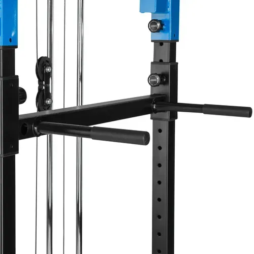 Cage De Musculation En Acier Noir/bleu