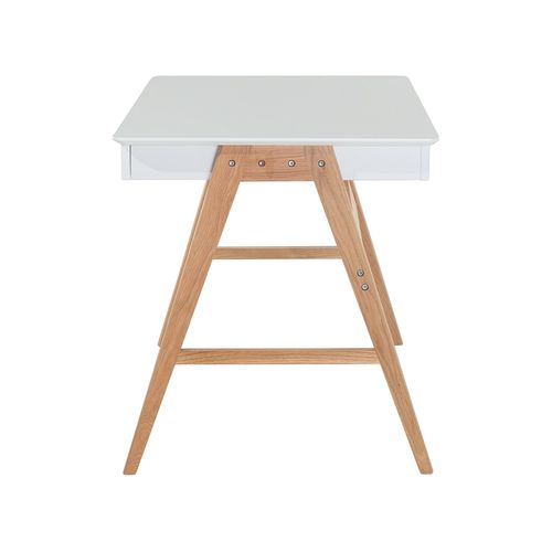 Table De Bureau 120 X 70 Cm Blanc Sheslay