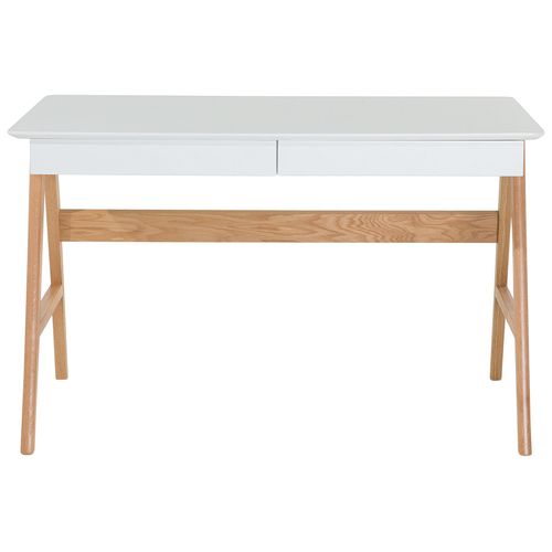 Table De Bureau 120 X 70 Cm Blanc Sheslay