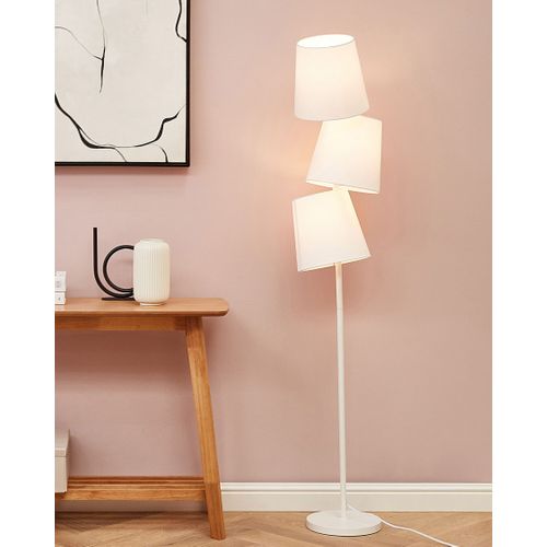 Lampadaire Blanc De 3 Abats-jours Rio Grande