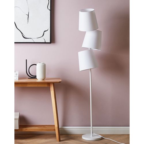 Lampadaire Blanc De 3 Abats-jours Rio Grande
