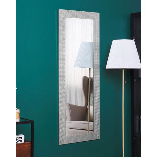 Miroir en Métal Argenté, Art Nouveau – Fin XIXe / Début XXe