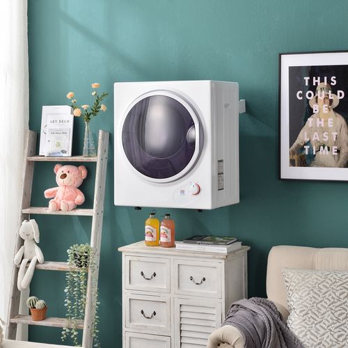 Mini Sèche-linge mural compact 2.5 kg Blanc