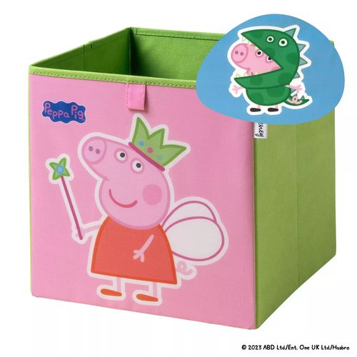 Boîte De Rangement Peppa Fée 2 Faces Compatible Kallax Lifeney Peppa Pig