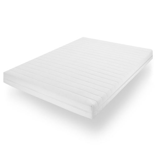 Matelas Mousse 90x200, Epaisseur 15 Cm, 7 Zones, Soutien Ferme