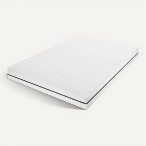 Matelas 80x200, Matelas Ergonomique 7 Zones En Mousse Froide, 2en1 Degré De Fermeté H2 H3