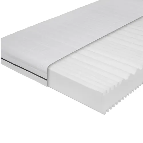 Matelas 90x200, Matelas Ergonomique 7 Zones En Mousse Froide, 2en1 Degré De Fermeté H2 H3