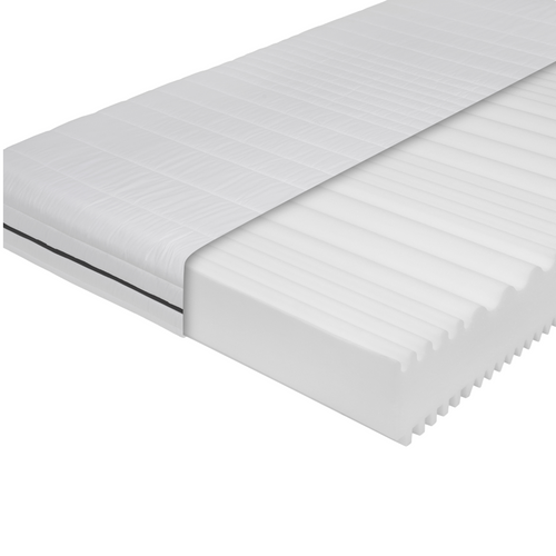 Matelas 100x200, Matelas Ergonomique 7 Zones En Mousse Froide, 2en1 Degré De Fermeté H2 H3