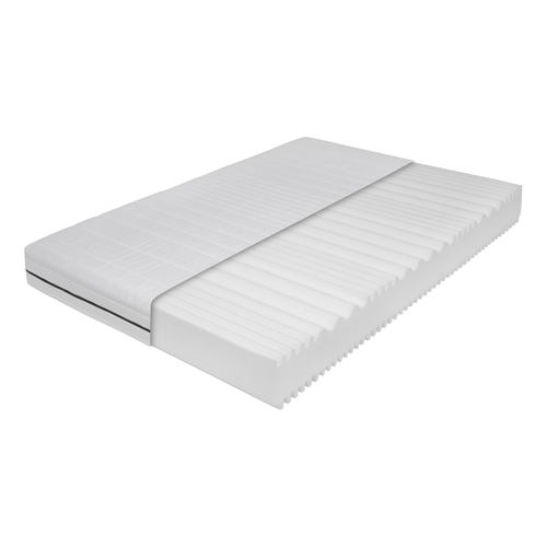 Matelas 80x190, Matelas Ergonomique 7 Zones En Mousse Froide, 2en1 Degré De Fermeté H2 H3