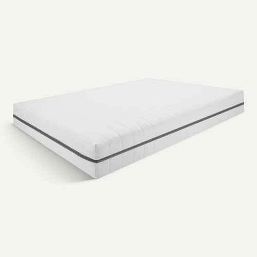 Matelas Mousse 160x200 cm Mi-ferme et Ferme, Hauteur 18cm, 7 Zones