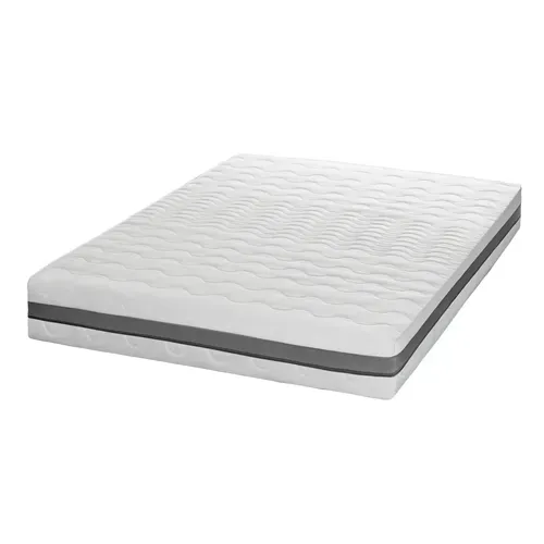 Matelas 90x200 H2 H3, 7 Zones 18 Cm En Mousse Froide 90 X 200 Matelas Avec Double Housse En Tissu