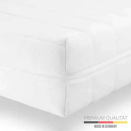 Matelas Mousse 80x200 cm Mousse Froide, 7 Zones, Ferme