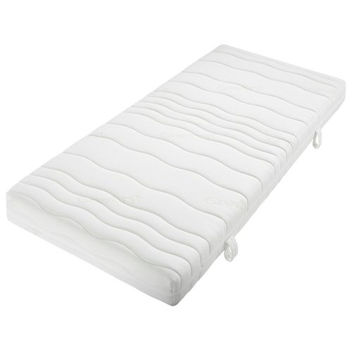 Matelas Mousse 120x200 cm Très Ferme, Hauteur 18cm, 7 Zones