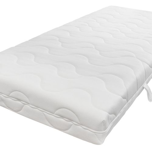 Matelas Mousse 2x100x200 Blue Vision Épaisseur 19cm, 7 Zones, Mousse froide H4