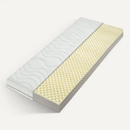 Matelas Mousse H2, 80x200 cm NIGHTSTYLE VISCO Épaisseur 18 cm, 7 Zones