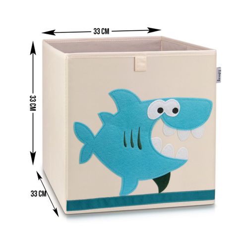 Sac De Rangement Jouets De Bain En Polyester - Design Requin Gris, Fixable Au Mur, Idéal Pour Salle De Bain Et Douche Enfant