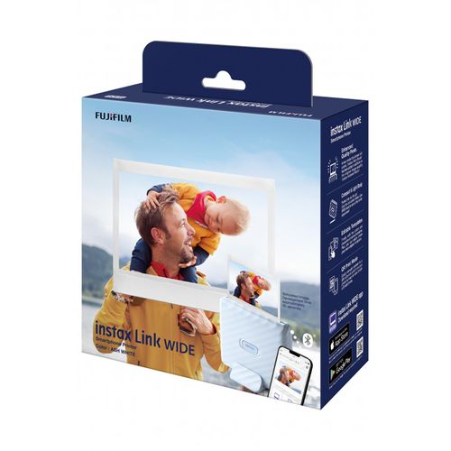 Imprimante Photo Fujifilm Instax Link Wide Blanc