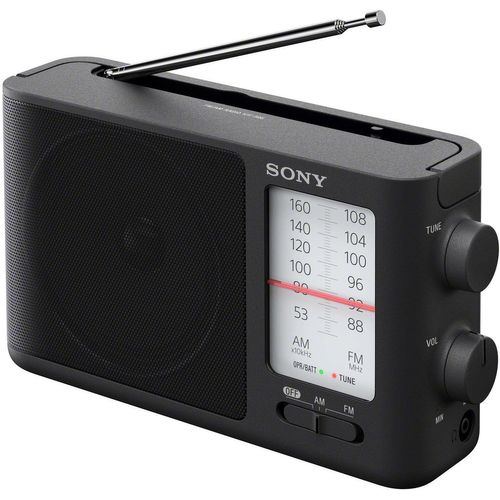 Radio Portable Analogique Noir - Icf506 Noir