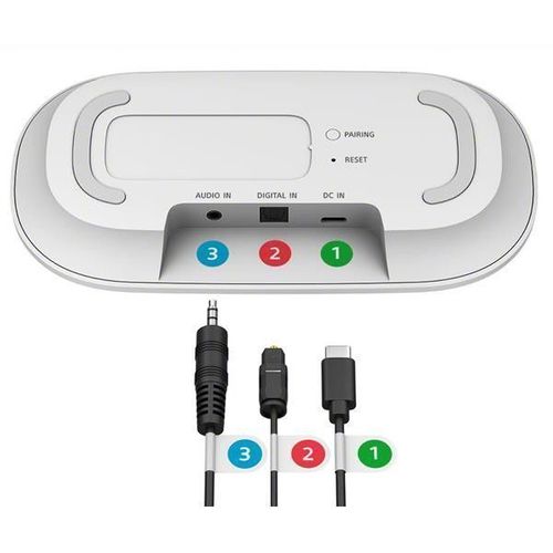 Enceinte pour téléviseur portable sans fil 7.5w Blanc - Srslsr200