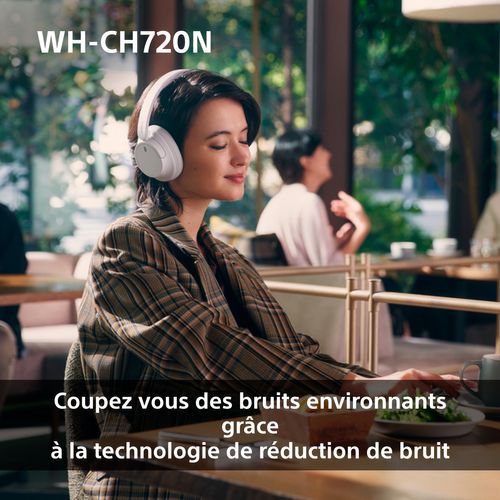 Casque bluetooth® SONY WHCH720NL.CE7 vue d'ambiance 1