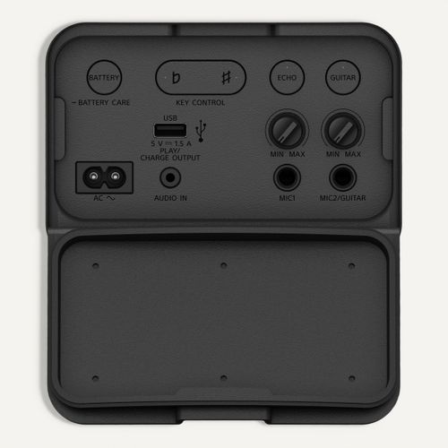 Enceinte Bluetooth® SONY SRSXV500B.CEL vue de derrière