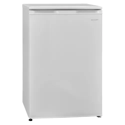 Réfrigérateur table top SHARP SJ-UD121T2W-EU  122L vue 3/4