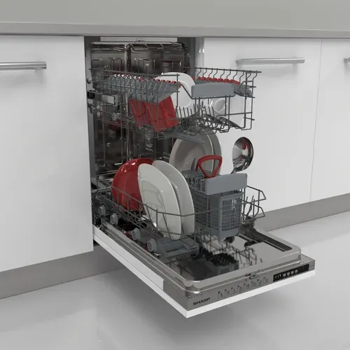 Lave-vaisselle intégrable SHARP QW-I1GI47E8X 10 couverts