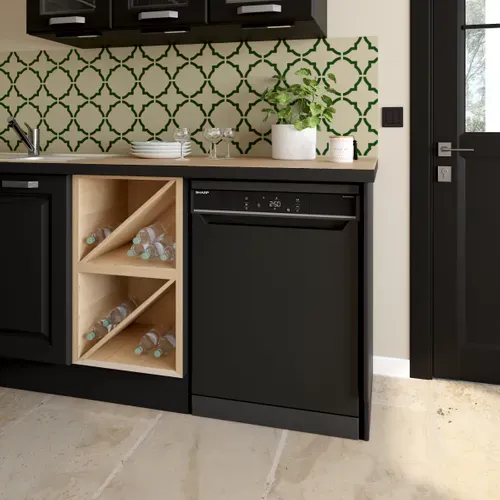 Lave-vaisselle pose libre SHARP QW-NA3YF42AA-FR 14 couverts vue d'ambiance 1