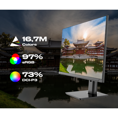 Japannext Ecran PC  - 23.8" - Full HD - Jn-ips238fhdr-c65w-hsp