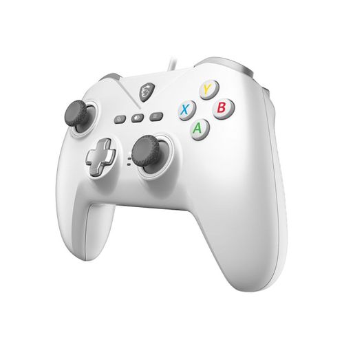 Manette Filaire Force Gc200 Blanche - Gâchettes Hall, Vibrations, USB