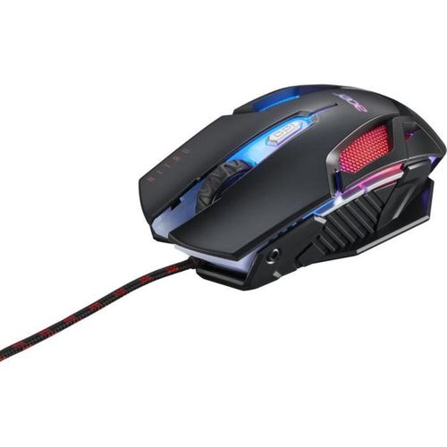 Souris Gaming Filaire Nitro Ii Nmw200 - Symétrique 800–7200 Dpi, Rgb