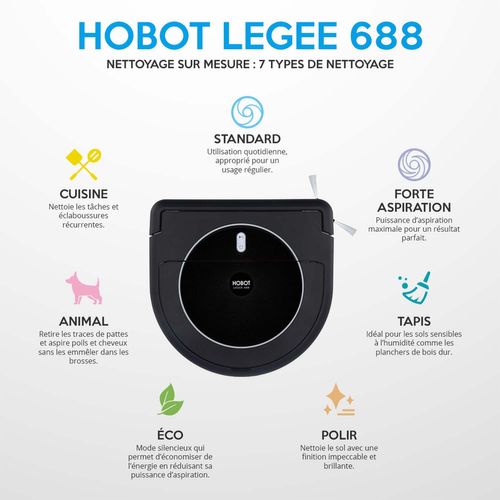 Robot laveur de sol Legee 688