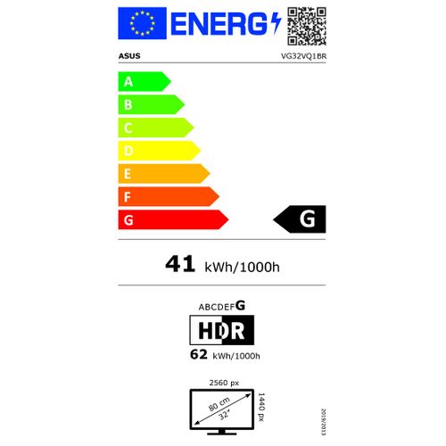 Ecran pc gaming 31.5" - Vg32vq1br