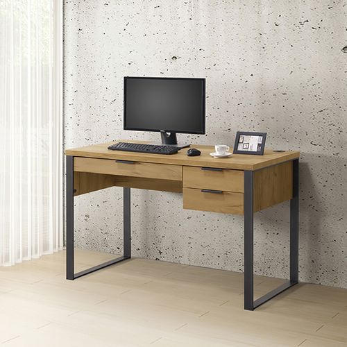 Bureau 3 Tiroirs Petit Modèle Ron