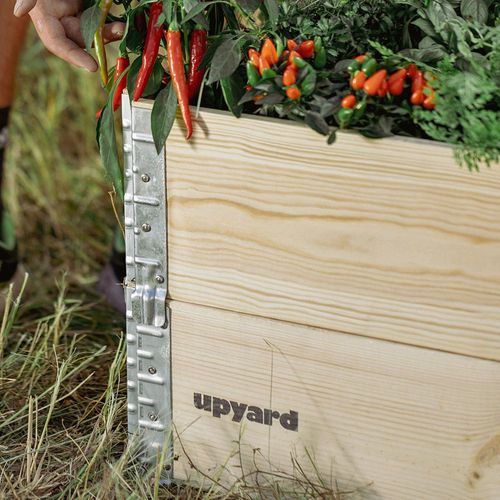 Carré Potager Gardenbox 120 X 80 Cm Naturel