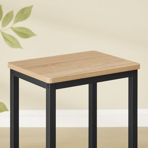 Tabouret De Bar Lot De 2 Lbc065b11 Siège De Sonoma, Repose-pieds, Structure En Acier Robuste