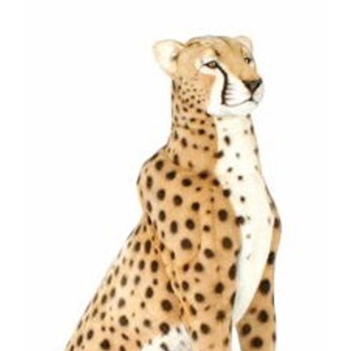 Peluche Geante Guepard 100 Cm H Et 125 Cm L